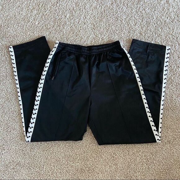 Men’s Arena Black Track Pants - Picture 1 of 4